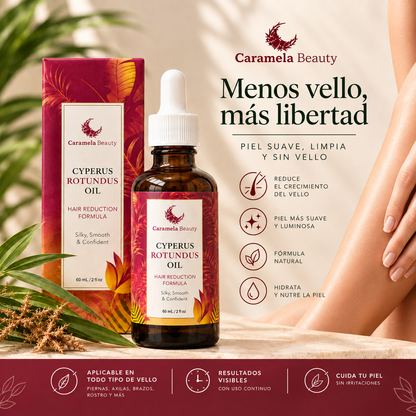 Cyperus Rotundus: Aceite Reductor de Vello